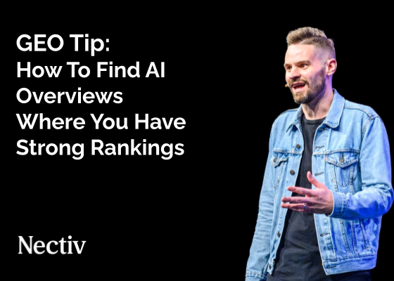 How To Find AI Overviews Where You Have Strong Rankings