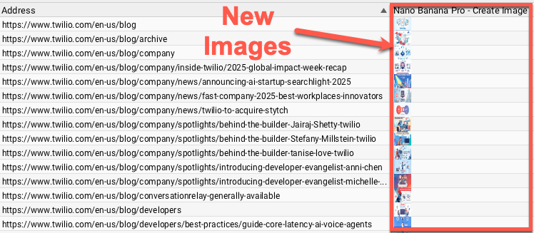 How To Create SEO Images At Scale With Screaming Frog + Nano Banana Pro