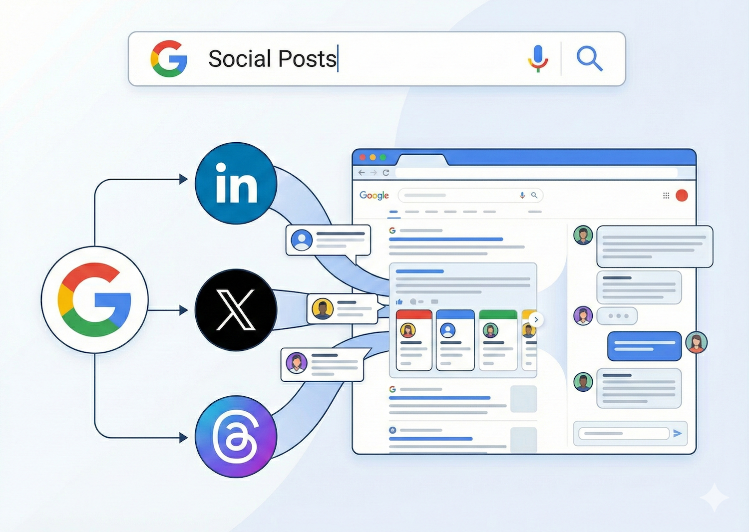 Google Is Integrating Social Feeds Into The Search Results